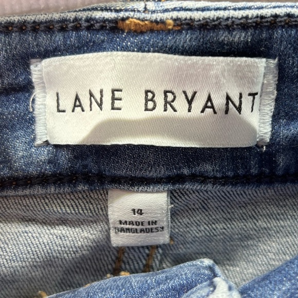 Lane Bryant Mid Rise Boyfriend Flex Magic Jeans Womens 14 Plus size Stretch 2019 - Picture 2 of 9